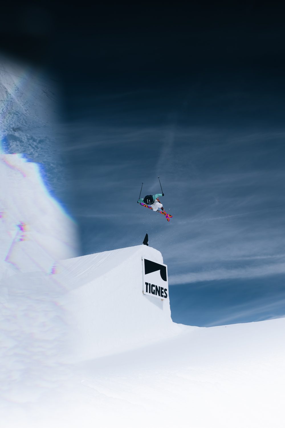 Saut au-dessus du module Tignes